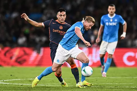 دقيقة بدقيقة.. نابولي 1-0 إنتر.. استراحة